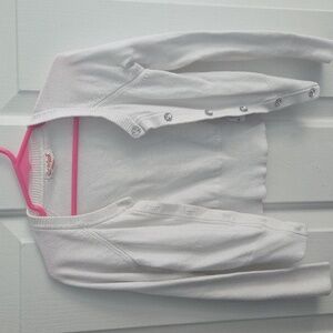 Cat & Jack White Kids Sweater Sz 4/5